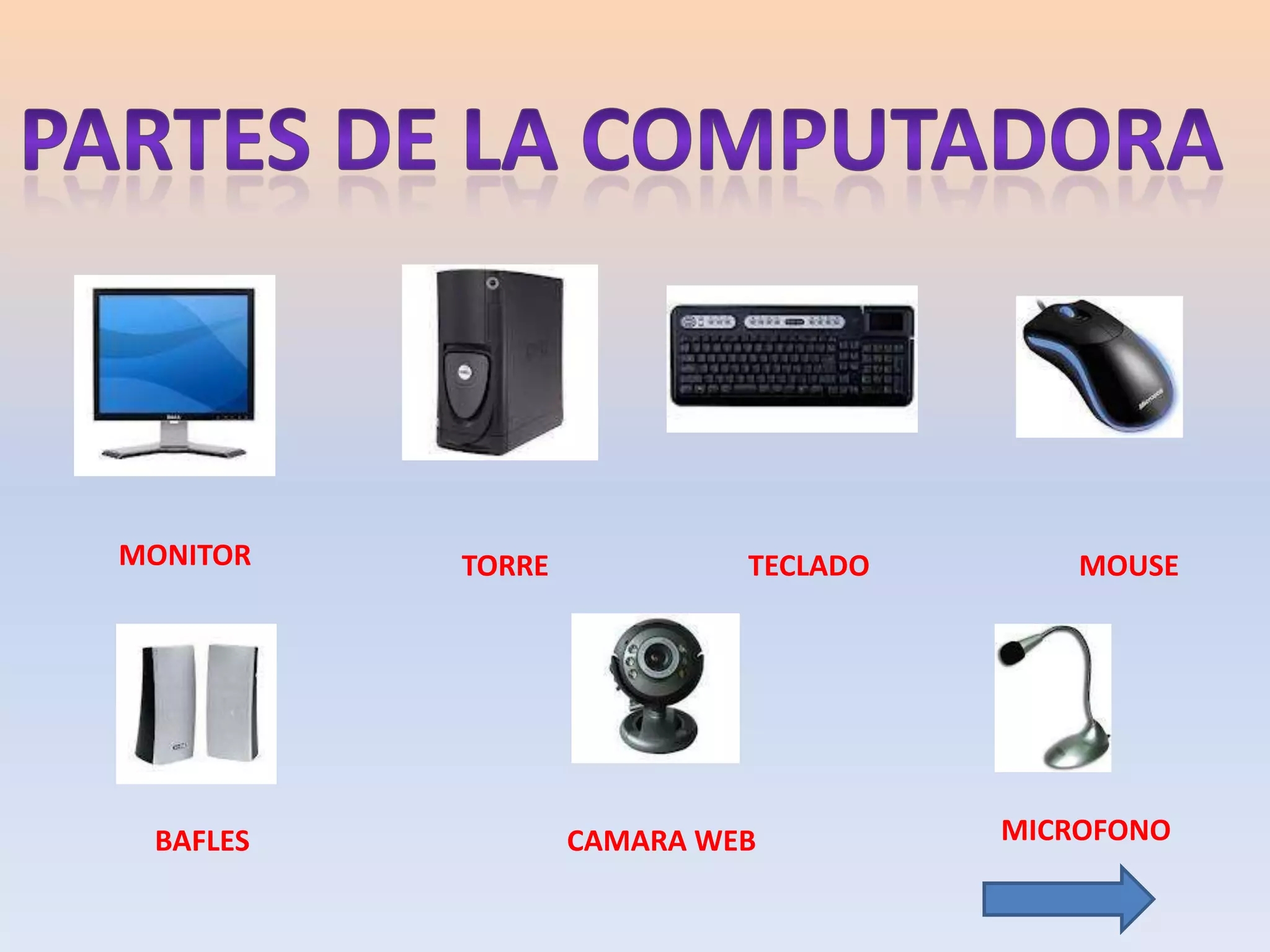 Partes De La Computadora PPTX