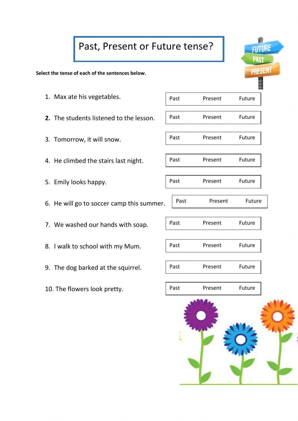 Past Present And Future Tense Worksheet Worksheets Library Past Present And Future Tense Worksheet Worksheets Library