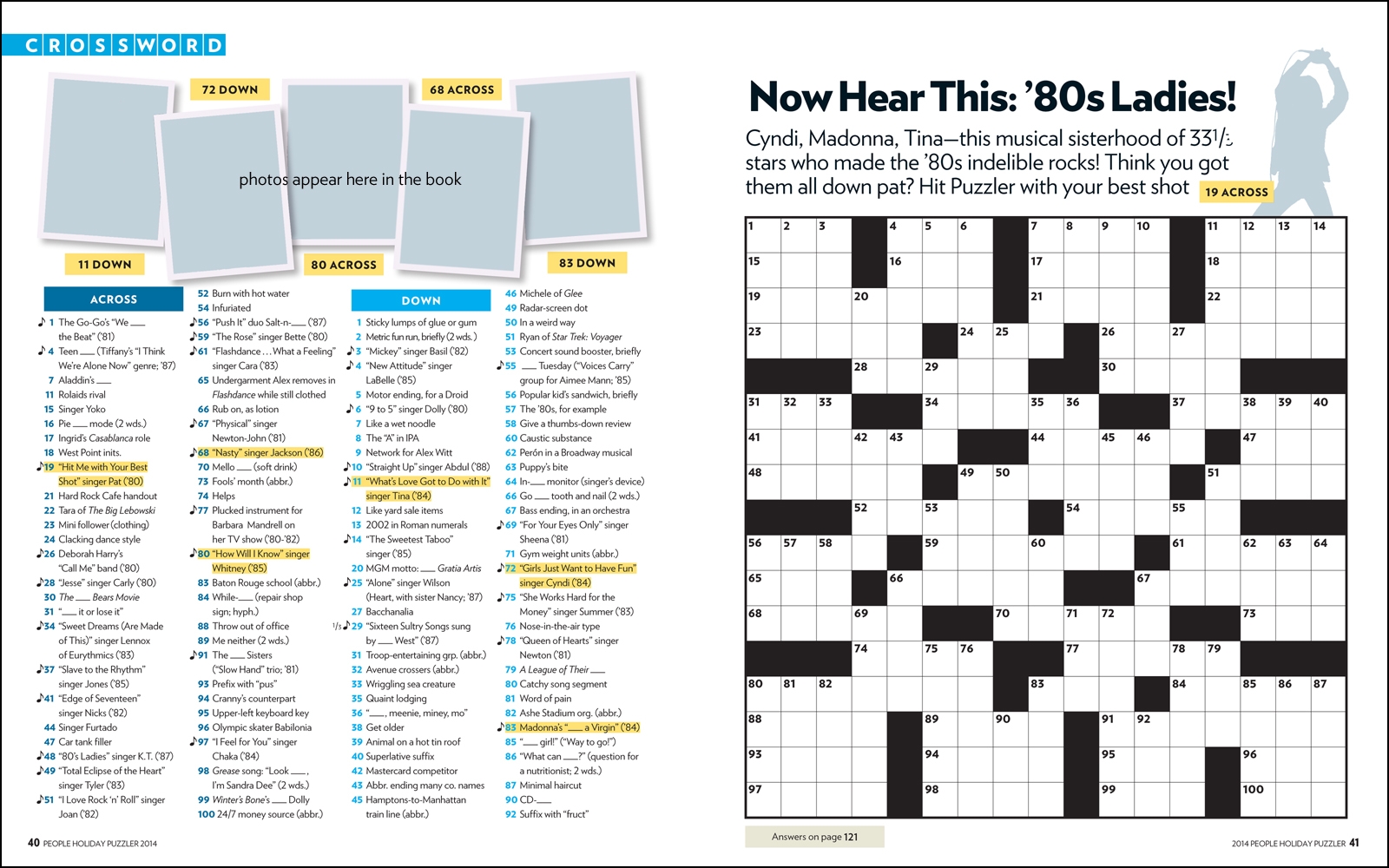 people magazine crossword printable