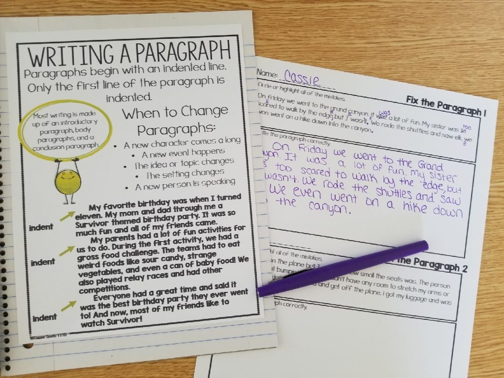 Personal Narrative Writing Grades 2 5 Thrifty In Third Grade