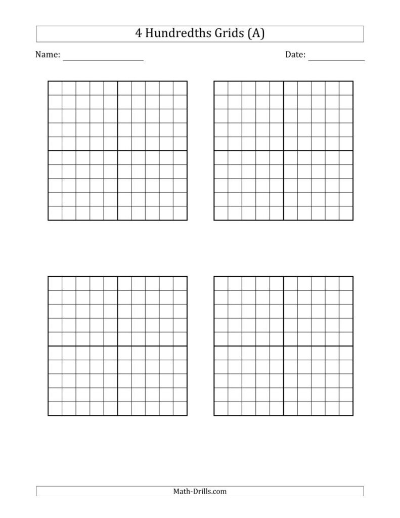 Place Value Charts And Hundredth And Thousandths Grids Math Drills News And Updates Place Value Charts And Hundredth And Thousandths Grids Math Drills News And Updates