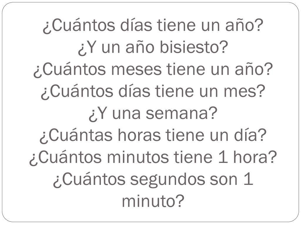 PPT El Tiempo PowerPoint Presentation Free Download ID 5447185