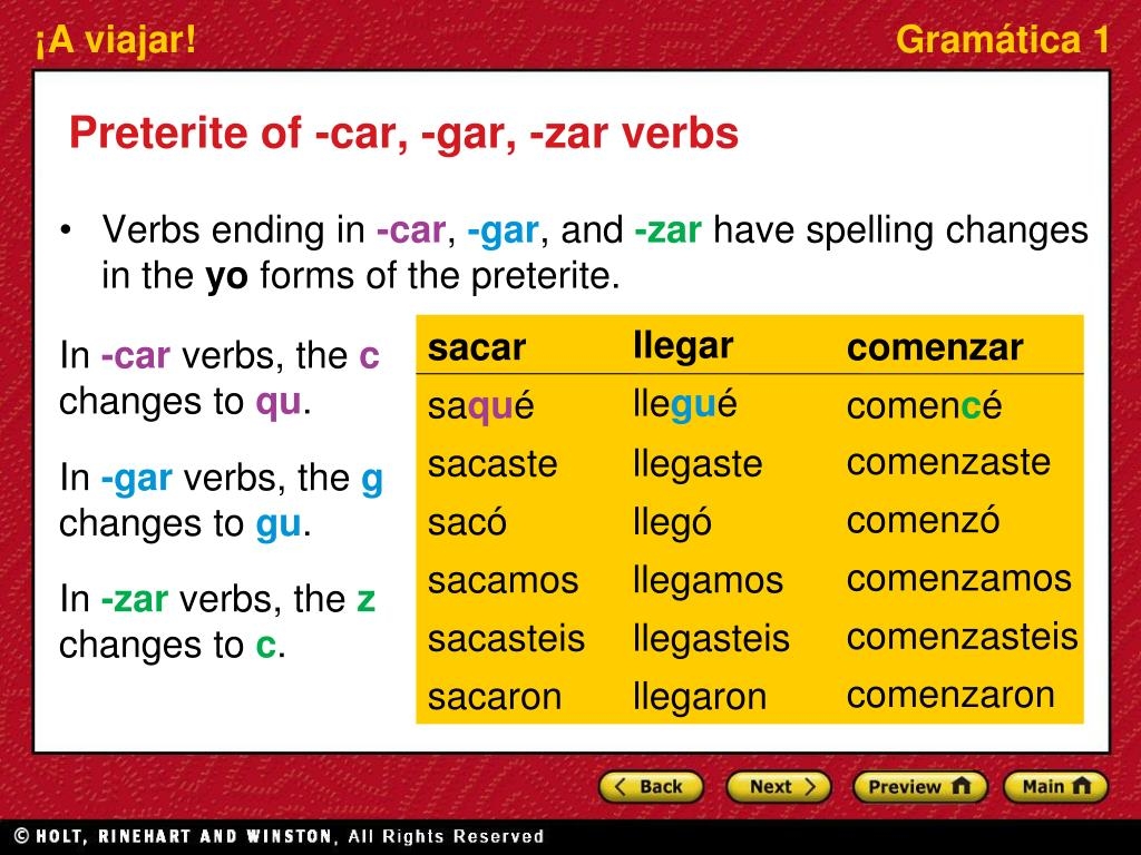 car gar and zar