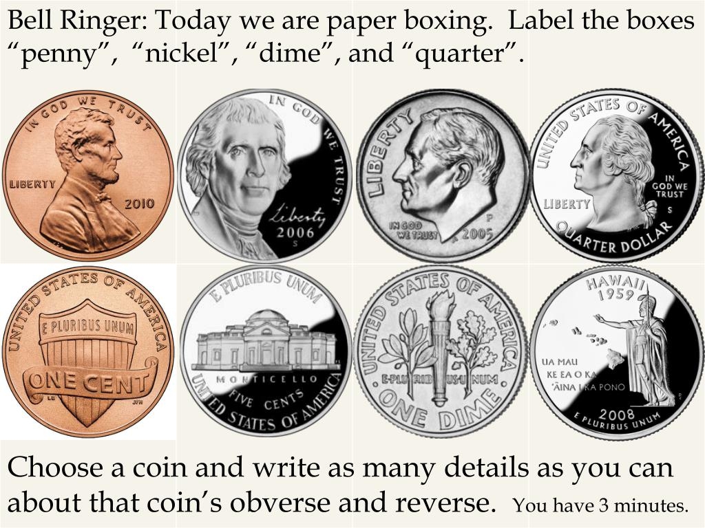 presidents on coins worksheet