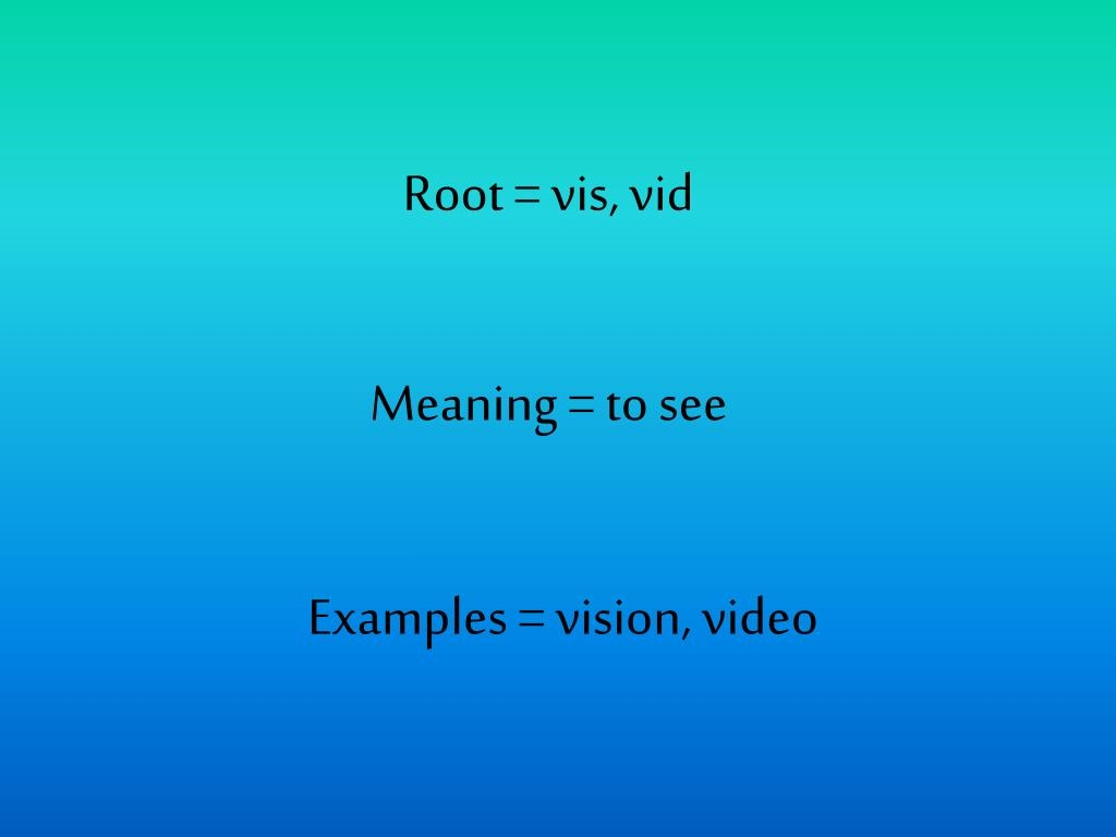 PPT Root Bio Vit PowerPoint Presentation Free Download ID 5096562