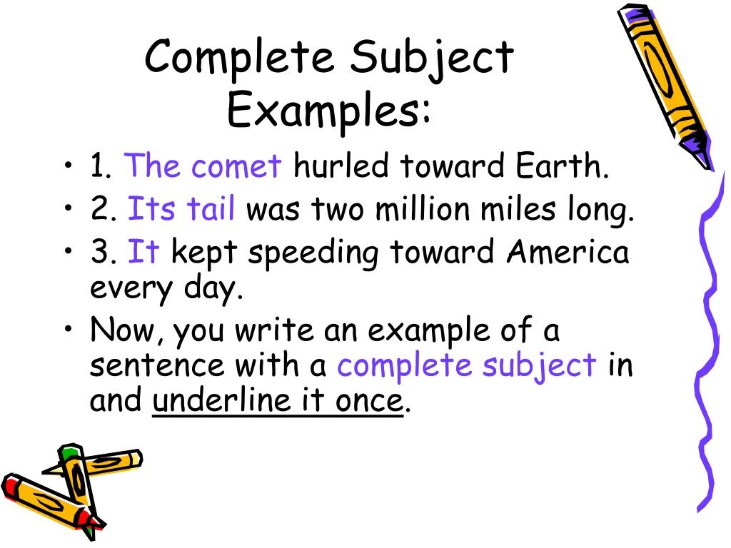 PPT Subjects And Predicates PowerPoint Presentation Free Download ID 1402154