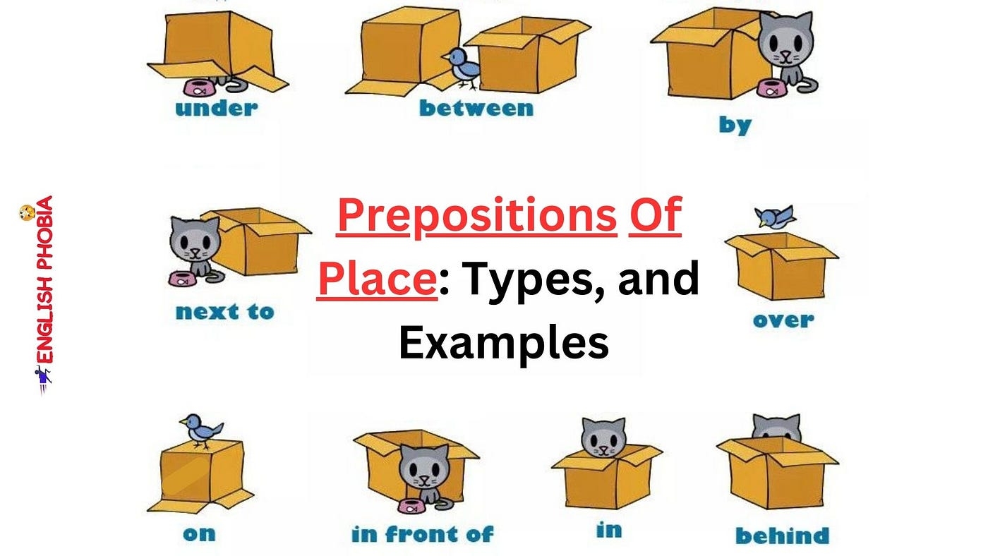 is behind a preposition