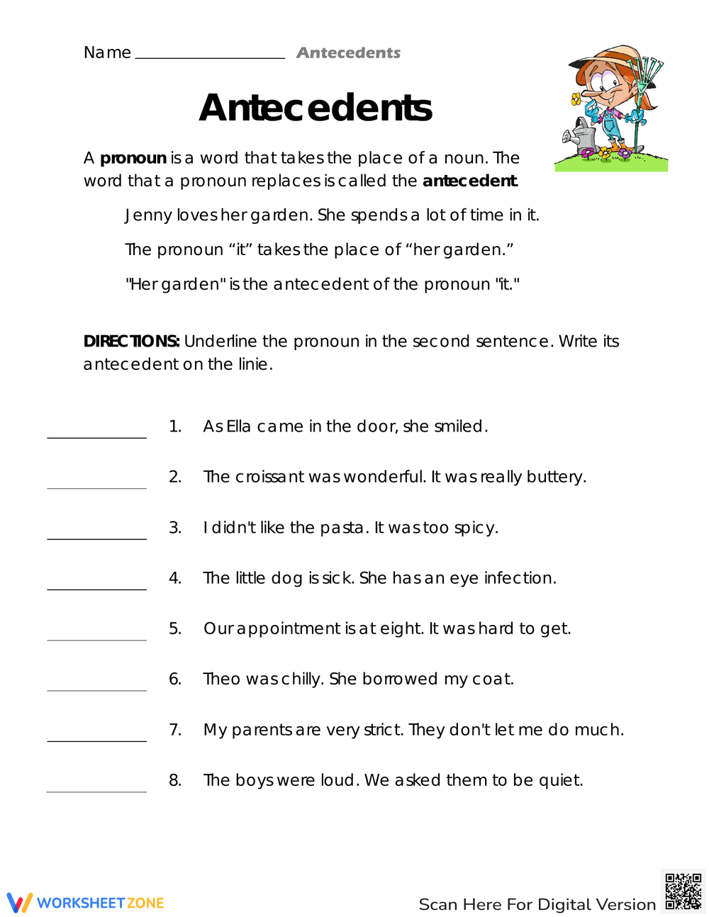 Printable Grade 4 Easter Pronoun Antecedent Agreement Worksheets Download Printable Grade 4 Easter Pronoun Antecedent Agreement Worksheets Download