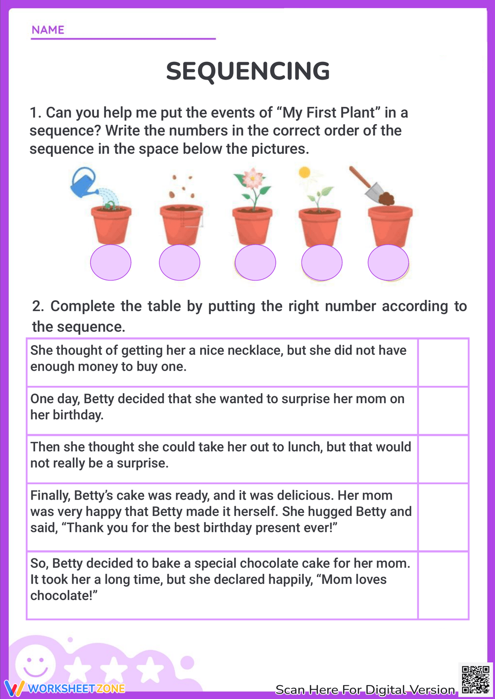 Printable Grade 4 Sequencing Events Worksheets Printable Grade 4 Sequencing Events Worksheets