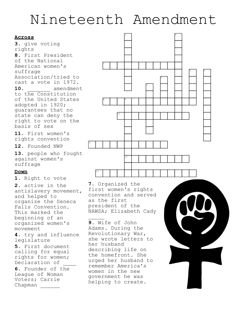 Progressive Era Crossword Puzzle WordMint Progressive Era Crossword Puzzle WordMint