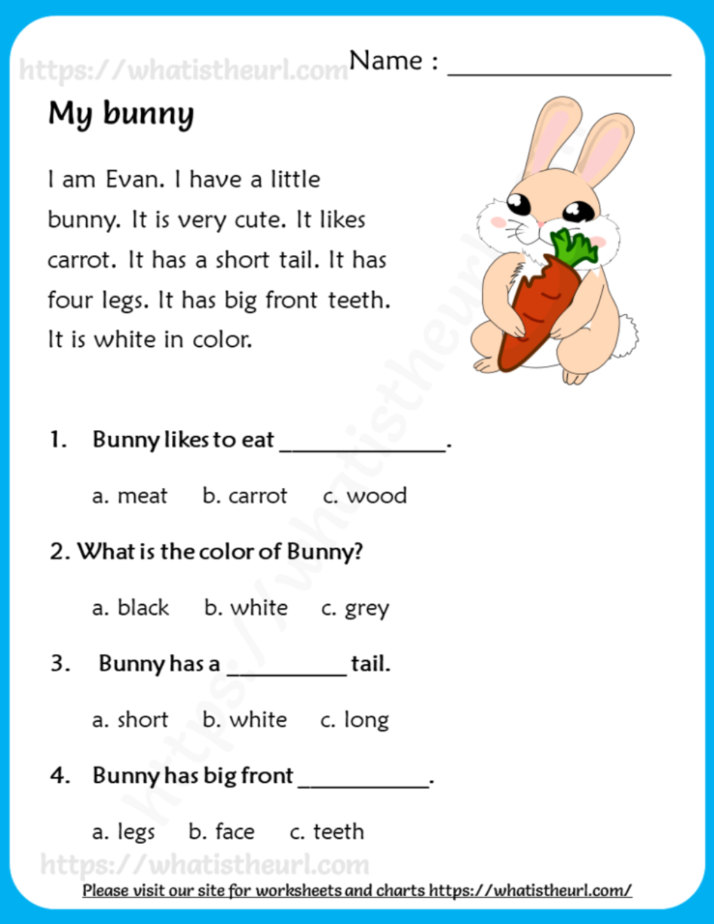 Reading Comprehension For Grade 3 Your Home Teacher