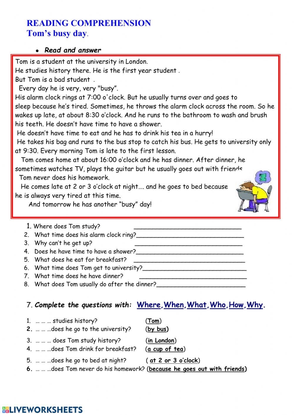 Reading Comprehension Online Worksheet For Grade 5 You Can Do The Worksheets Library Reading Comprehension Online Worksheet For Grade 5 You Can Do The Worksheets Library