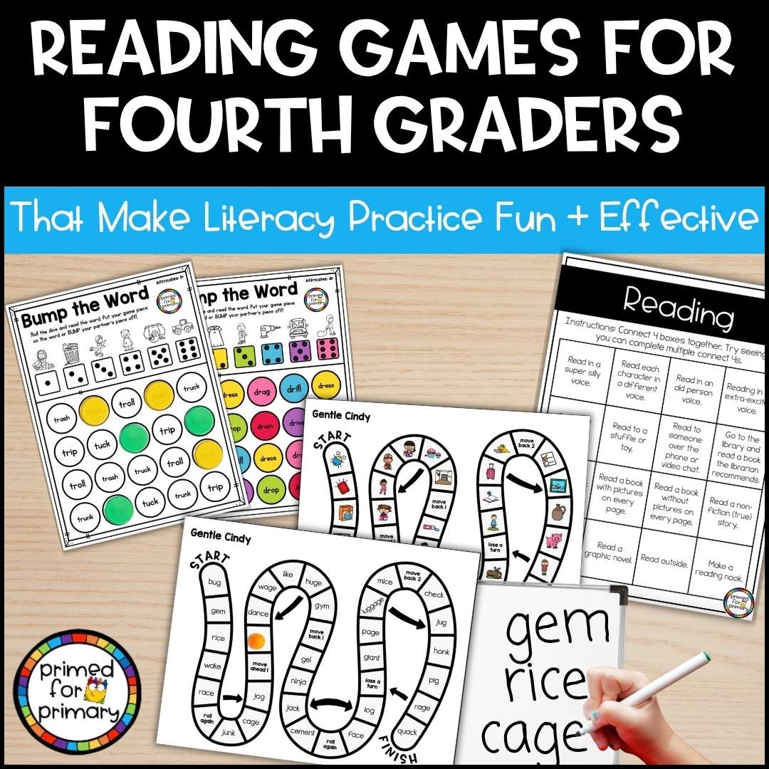 Reading Games For Fourth Graders That Make Literacy Practice Engaging And Effective Primed For Primary Reading Games For Fourth Graders That Make Literacy Practice Engaging And Effective Primed For Primary