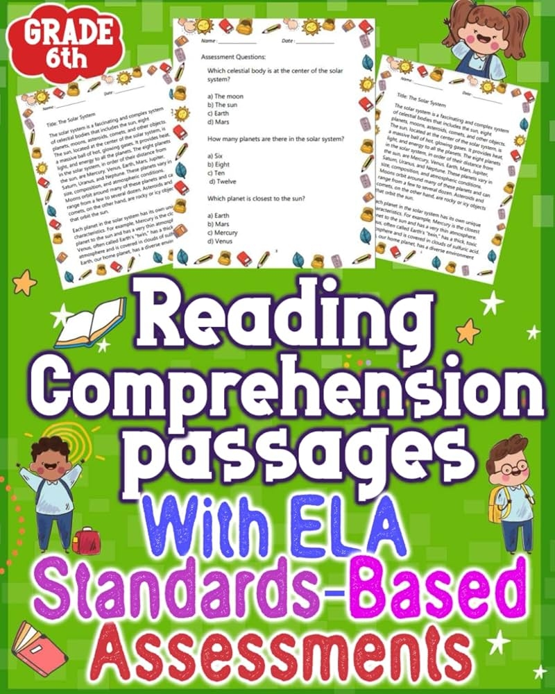 reading comprehension 6th grade