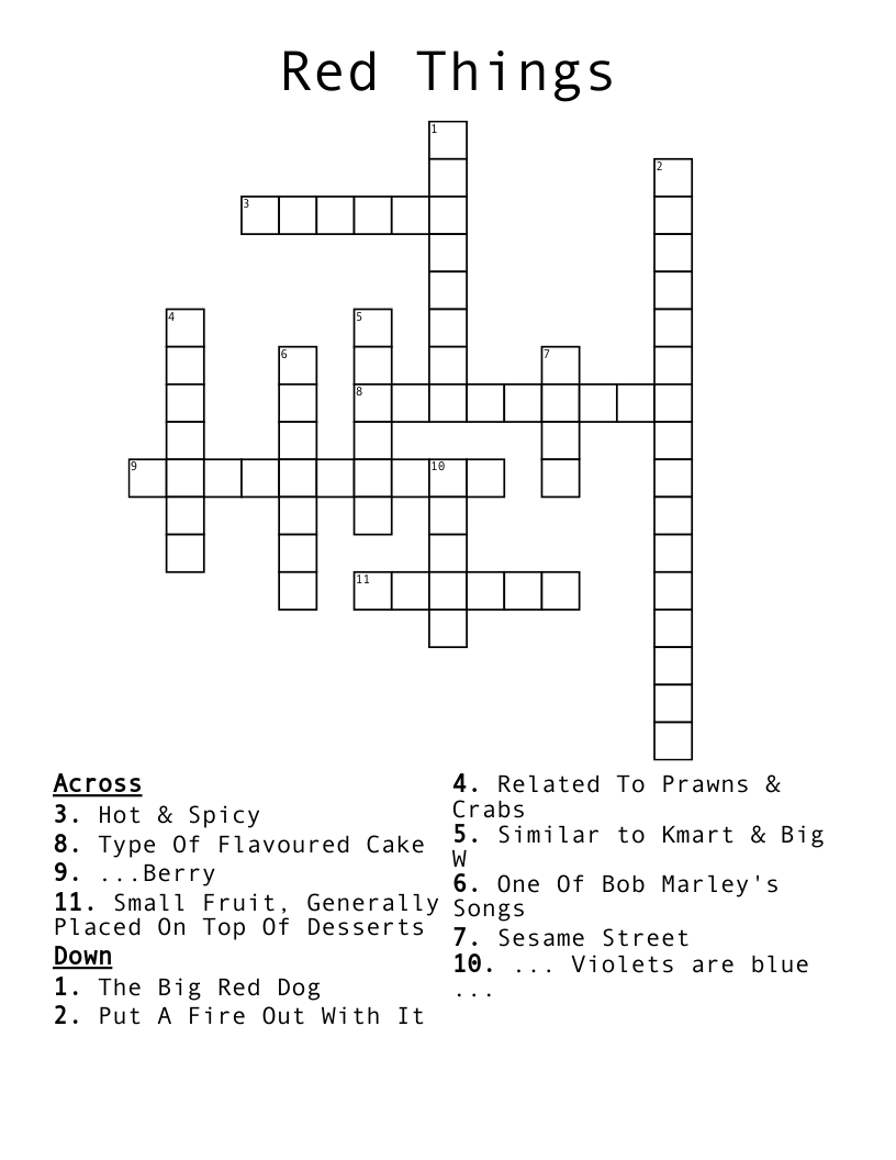 top dogs crossword clue