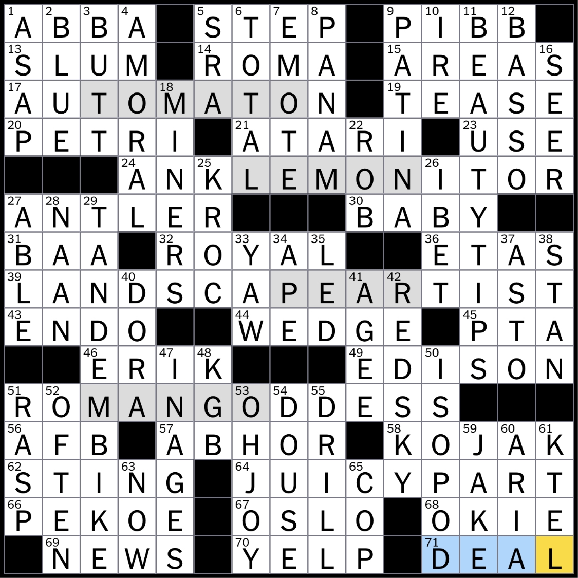 Rex Parker Does The NYT Crossword Puzzle Black Tea Variety TUE 11 5 19 The Grapes Of Wrath Migrator Edwards Or Ramstein Abbr 