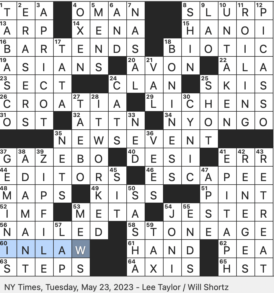 add on crossword clue