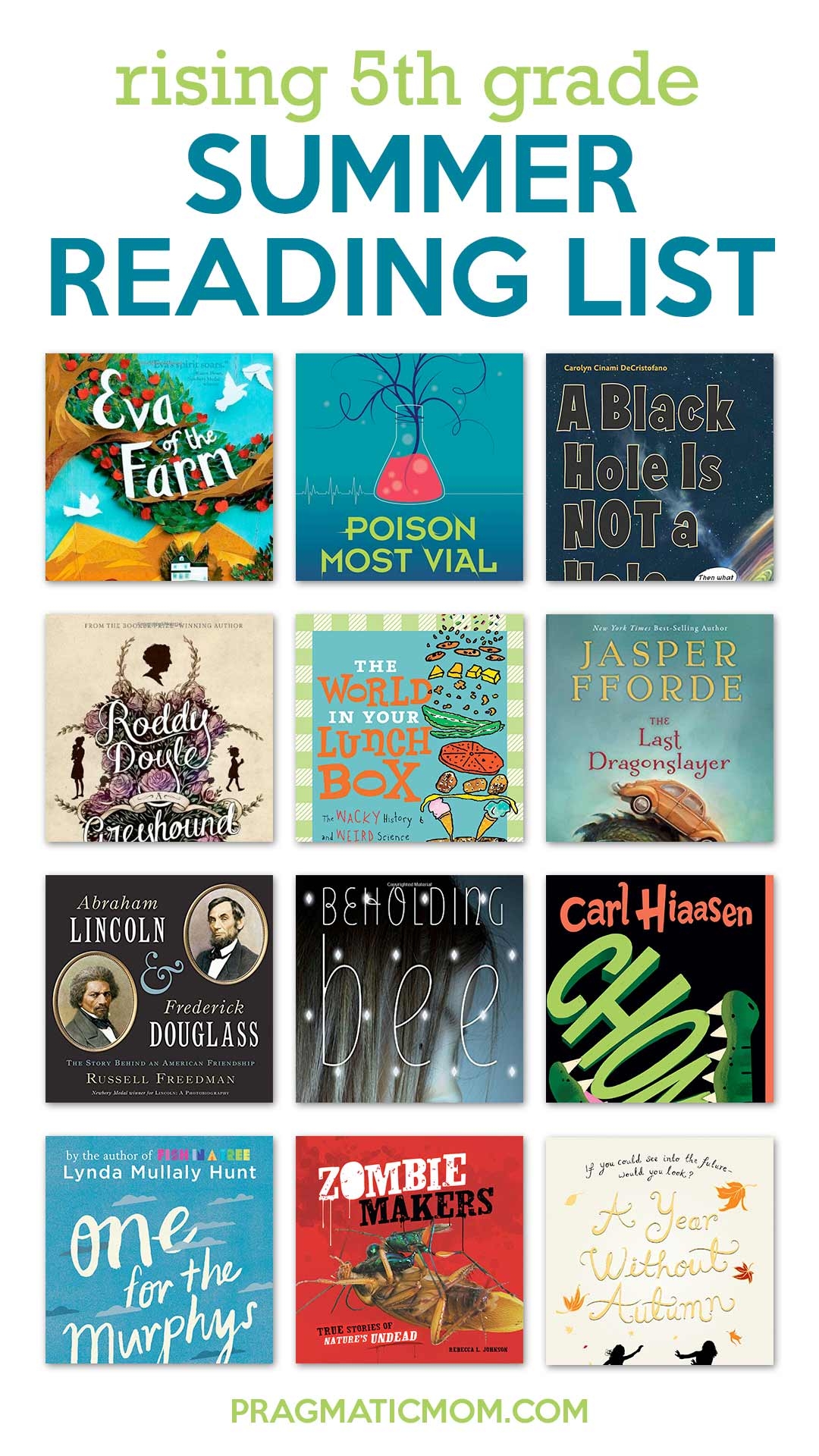 Rising 5th Grade Summer Reading List