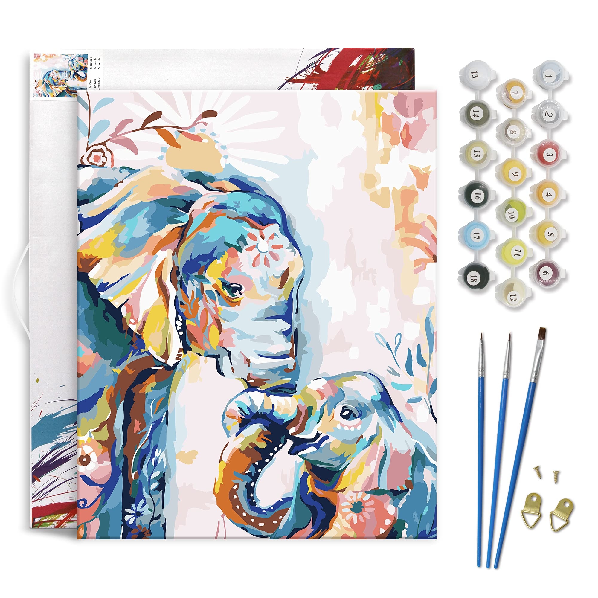 ruby the elephant paintings