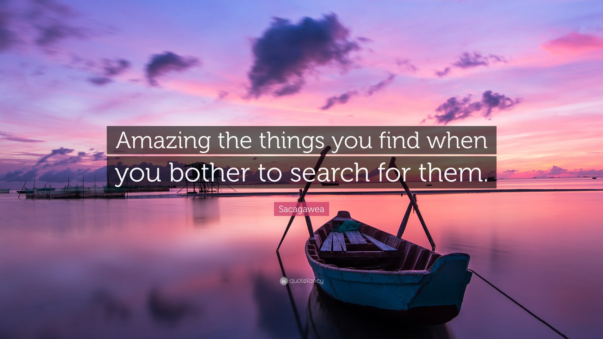 Sacagawea Quote Amazing The Things You Find When You Bother To Search For Them 
