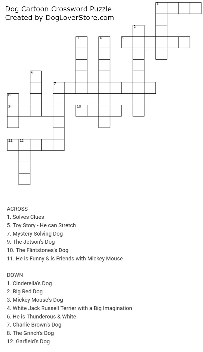 Sale Top Dog Crossword Clearance