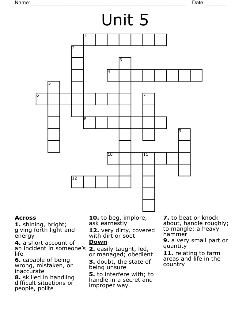 handle roughly crossword clue