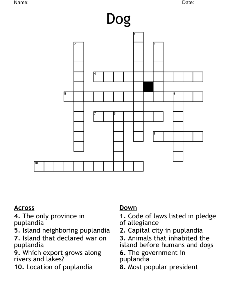 Sea Dog Crossword Clue