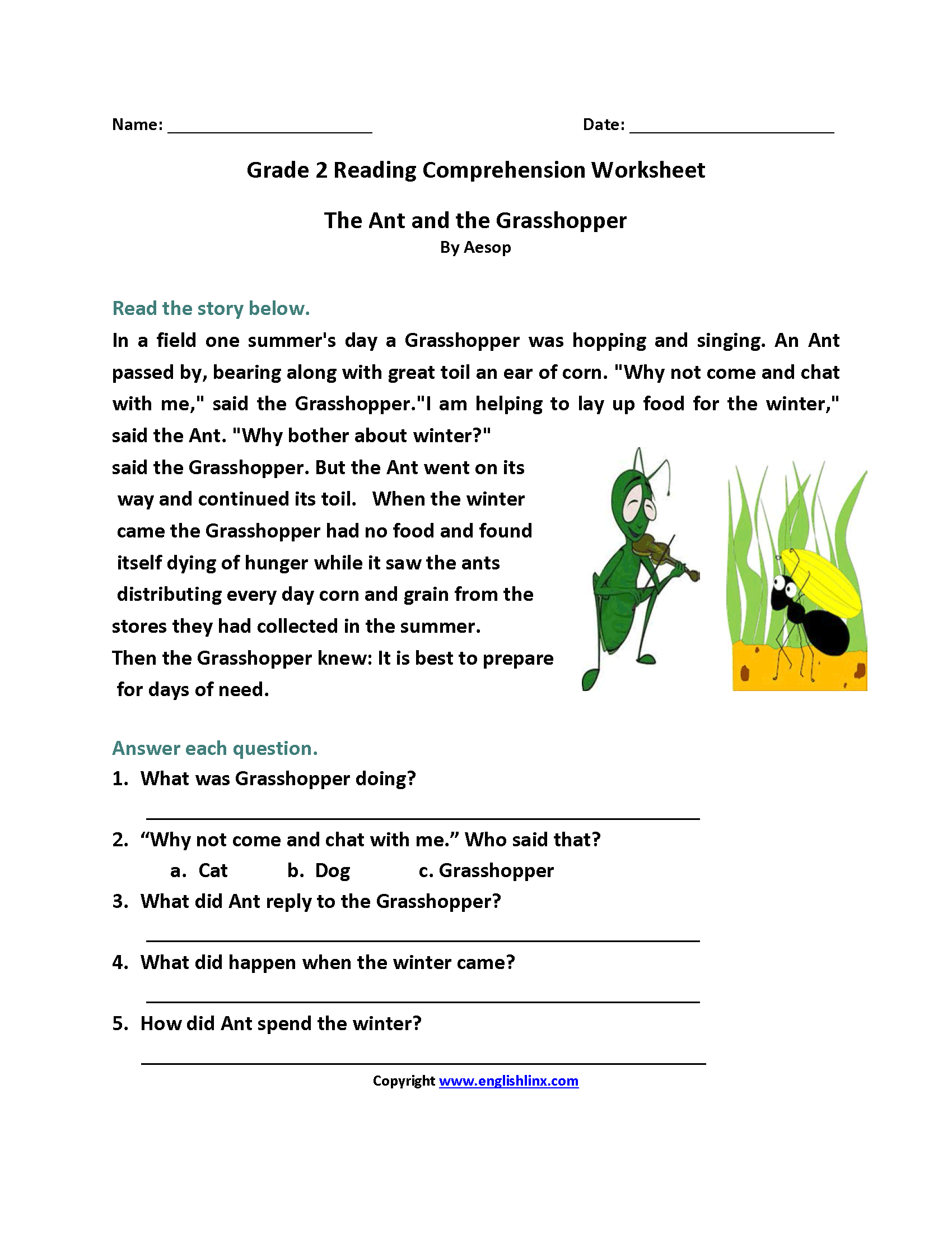 free 2nd grade reading comprehension free 2nd grade reading comprehension