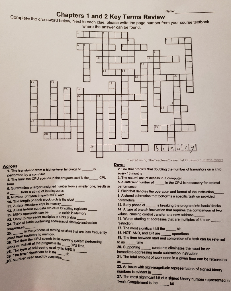 computer programs crossword clue