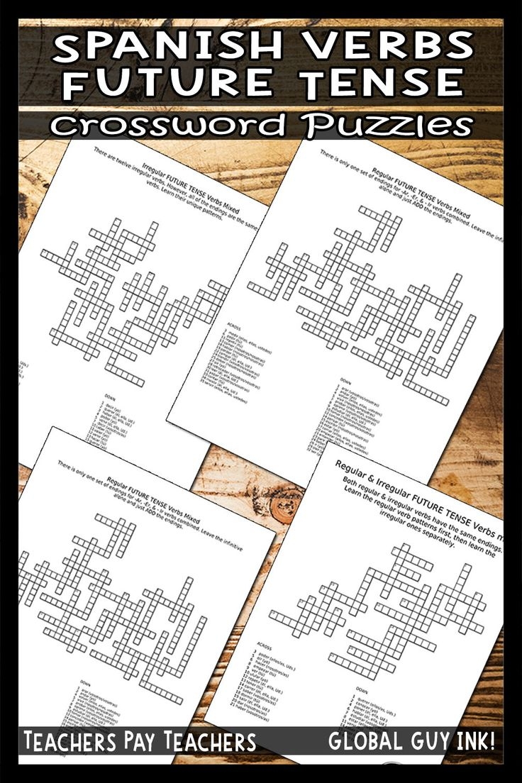 there in spanish crossword