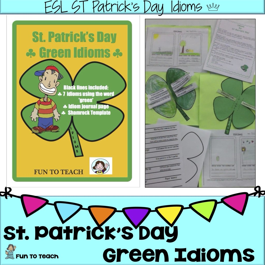 St Patrick s Day Idioms Fun To Teach