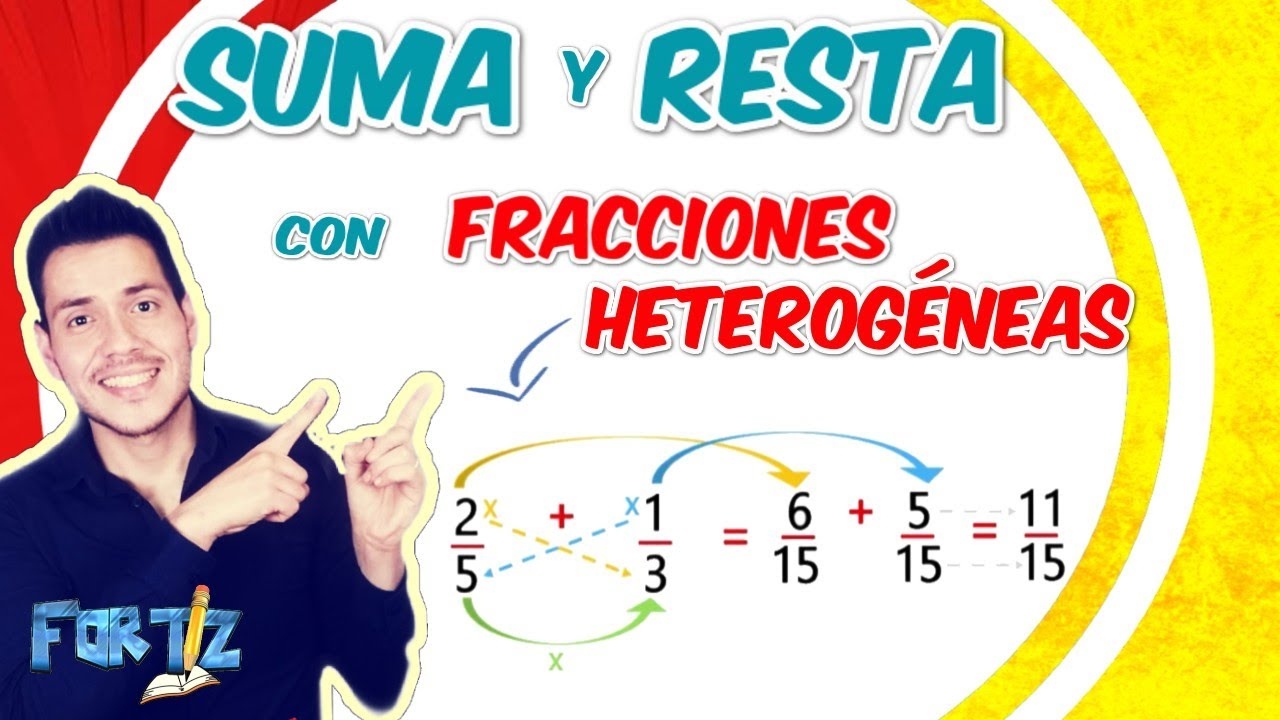 SUMA Y RESTA CON FRACCIONES HETEROG NEAS Explicaci n S per F cil YouTube
