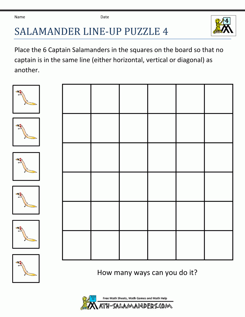 fun worksheets for 4th graders