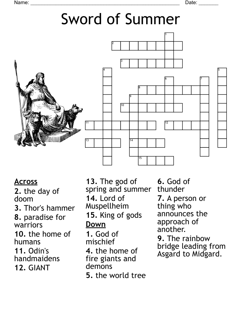 Sword Of The Spirit Crossword WordMint