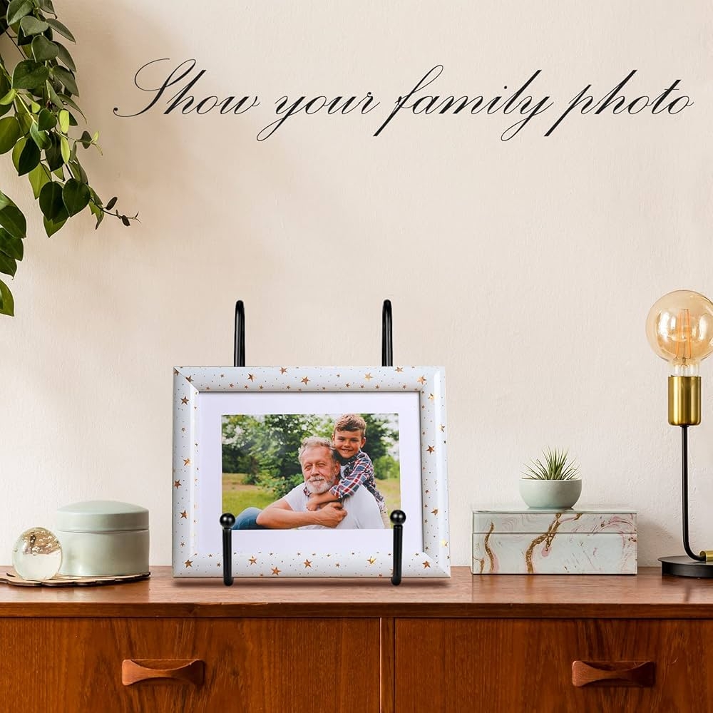 Tabletop Display Stands 12 Pack Black Plate Stands 6 Inch Metal Display Easels For Books Photos Decorative Plates Crossword Clue