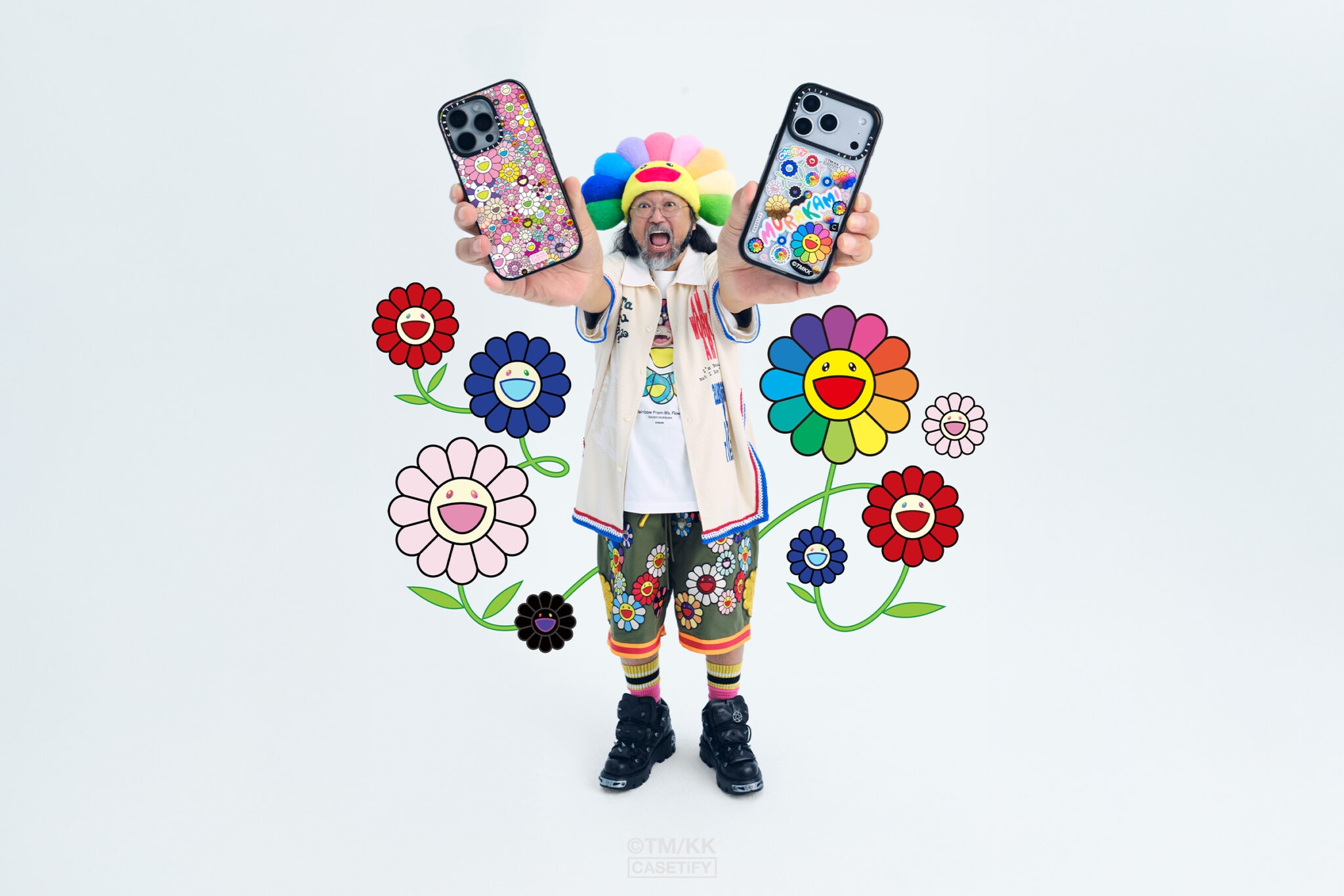 Takashi Murakami s Vibrant Collab With CASETiFY Blooms Again Takashi Murakami s Vibrant Collab With CASETiFY Blooms Again