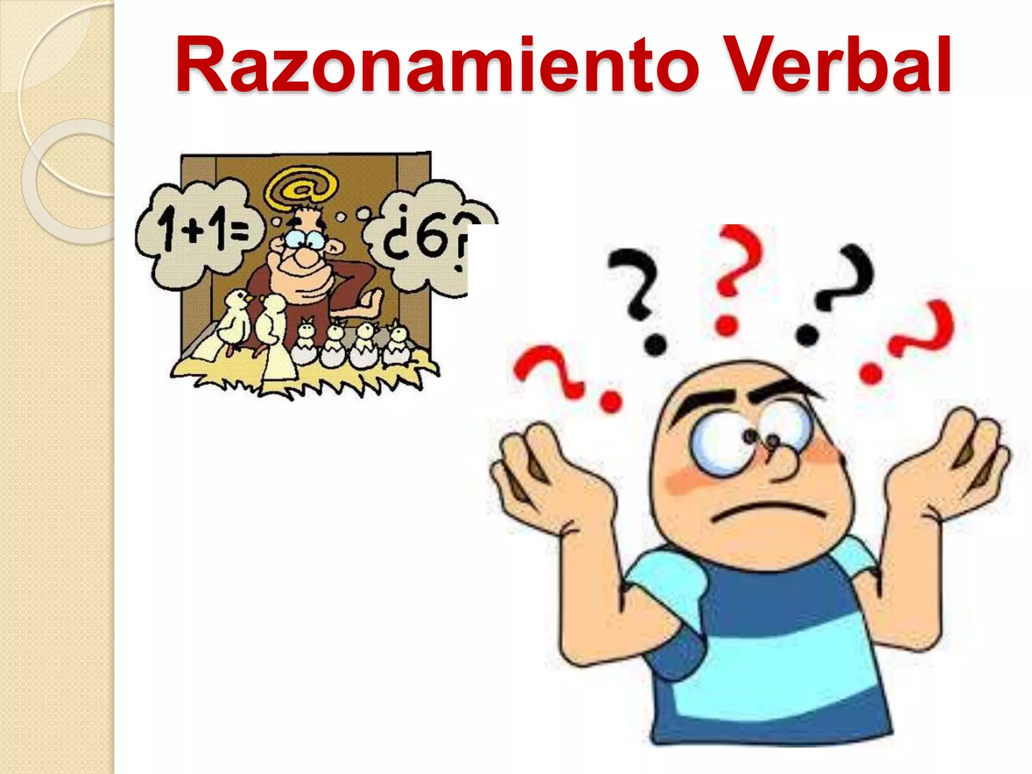 Taller De Razonamiento Verbal PPTX