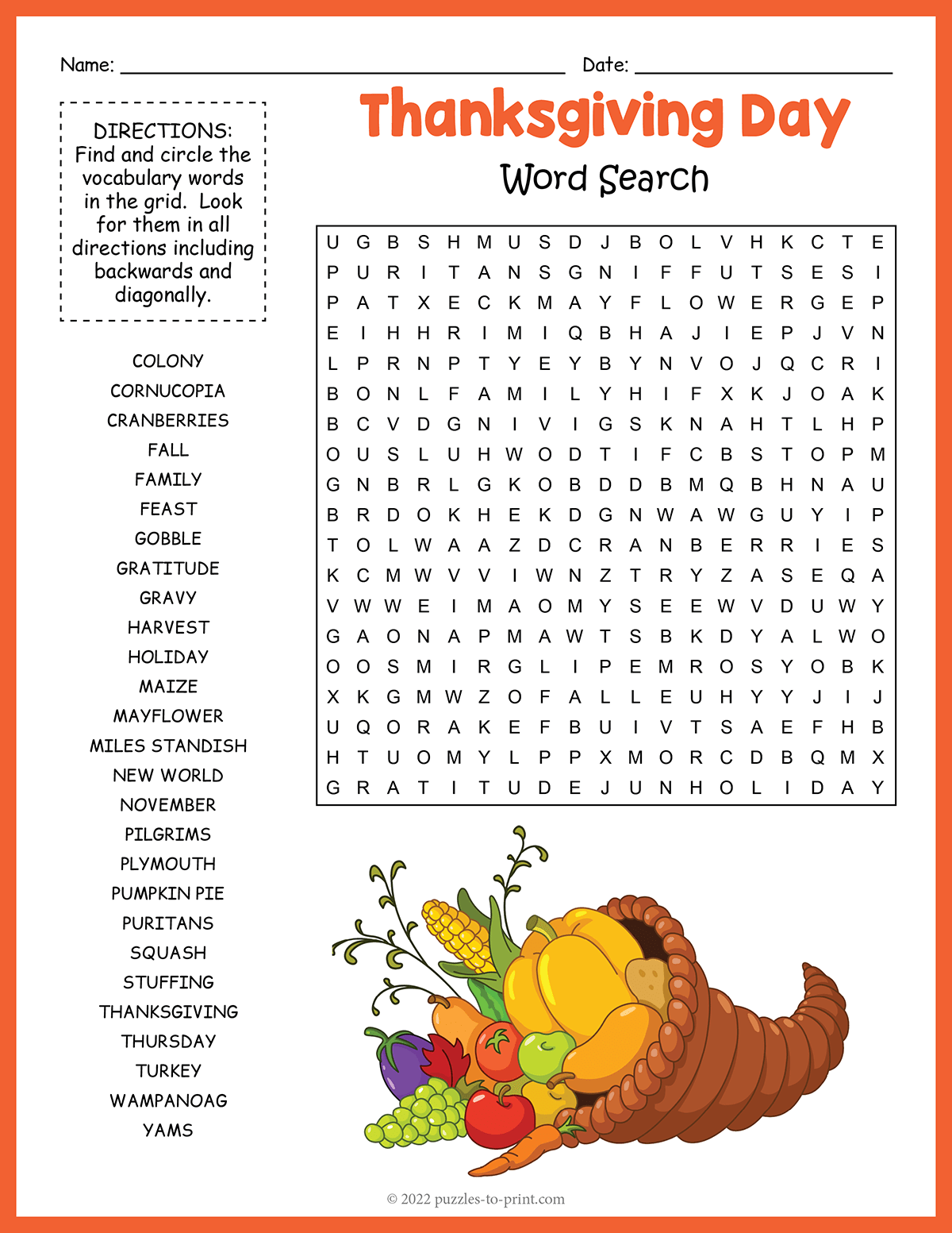 free printable word puzzles