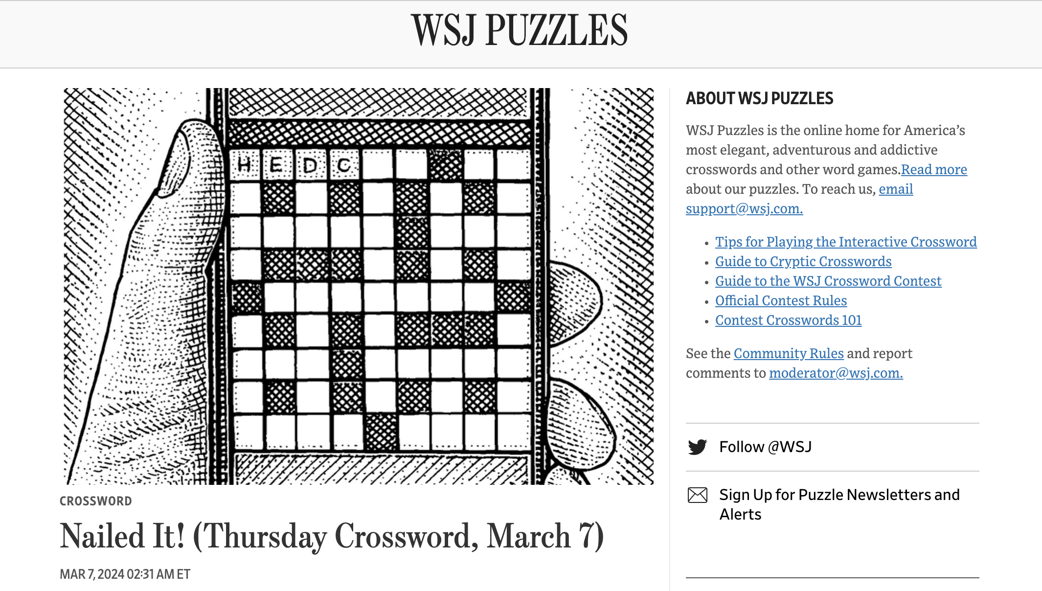 best american crossword puzzle