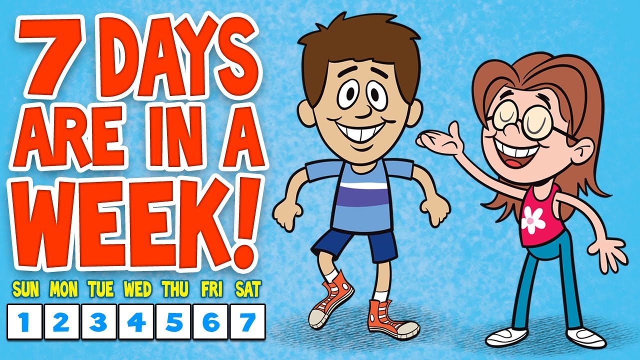 The 7 Days Of The Week Song 7 Days Of The Week Calendar Song Kids Songs By The Learning Station YouTube