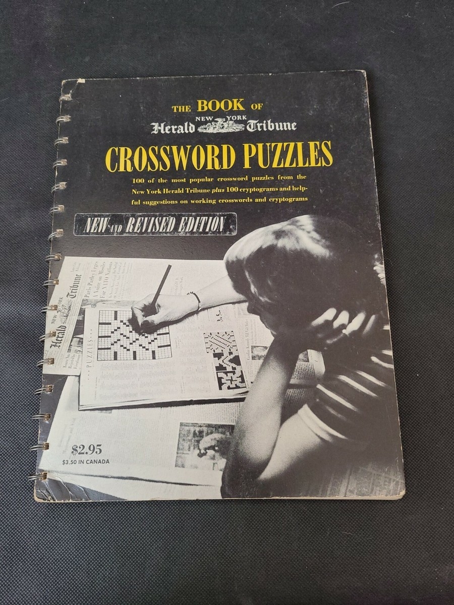The Book Of Herald New York Tribune Crossword Puzzles March 1964 EBay