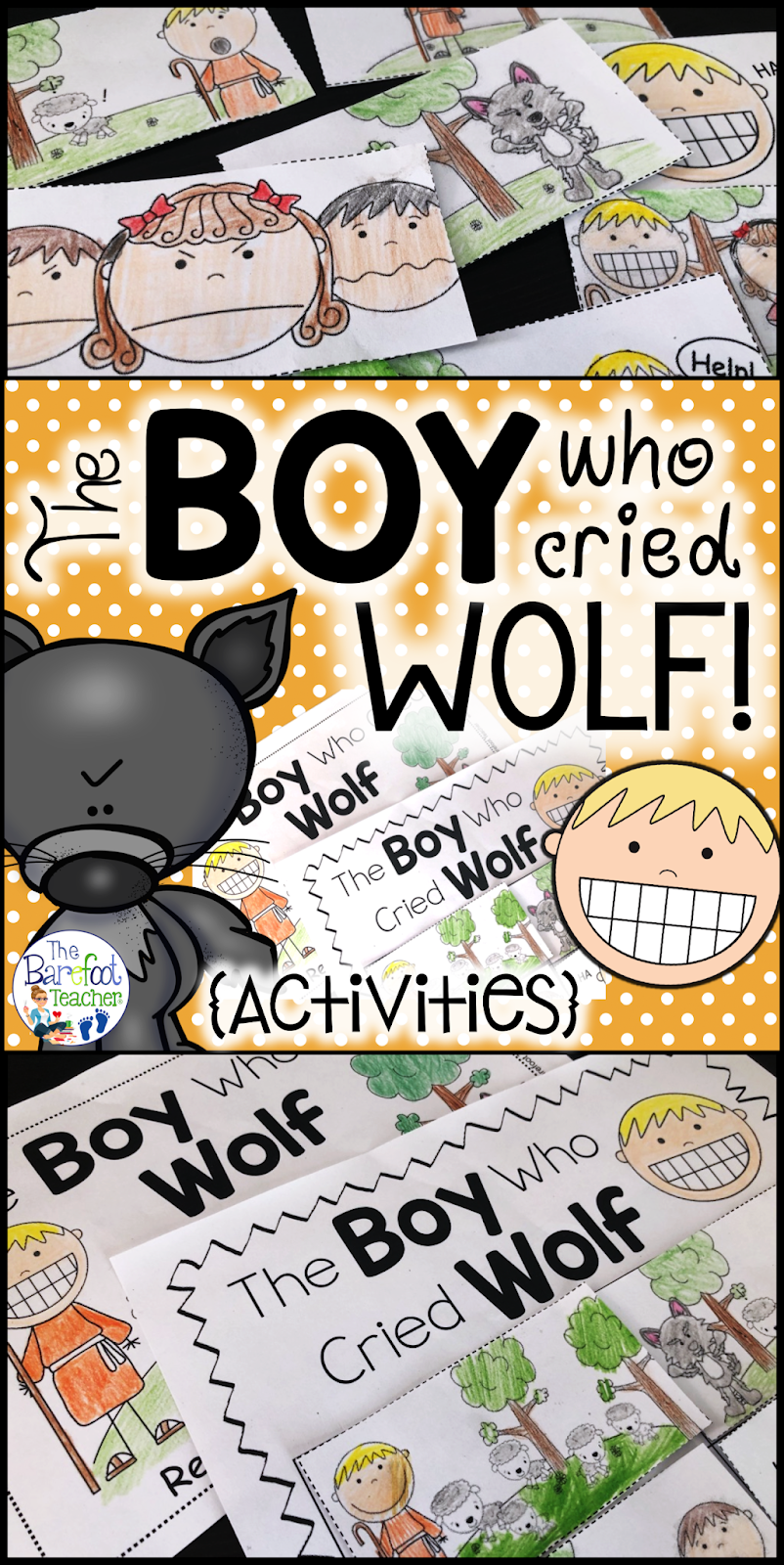 The Boy Who Cried Wolf Activities Other Fables Plus A FREE Download The Barefoot Teacher
