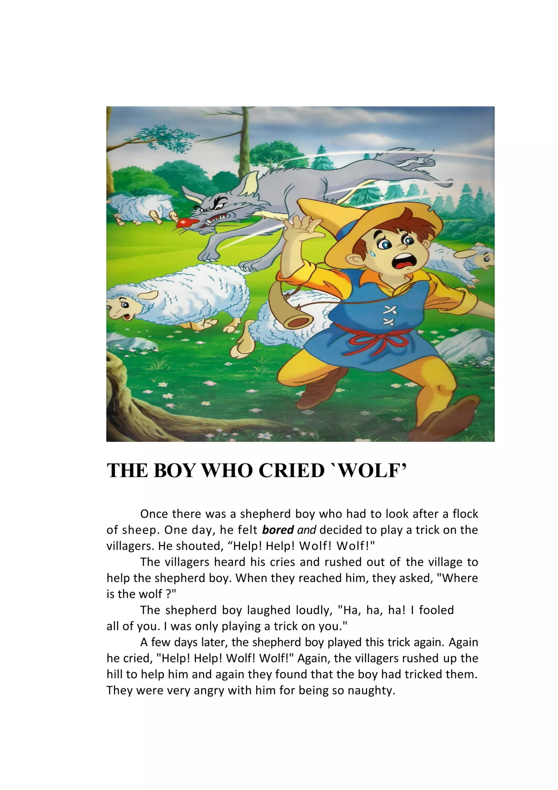 The Boy Who Cried Wolf DOC