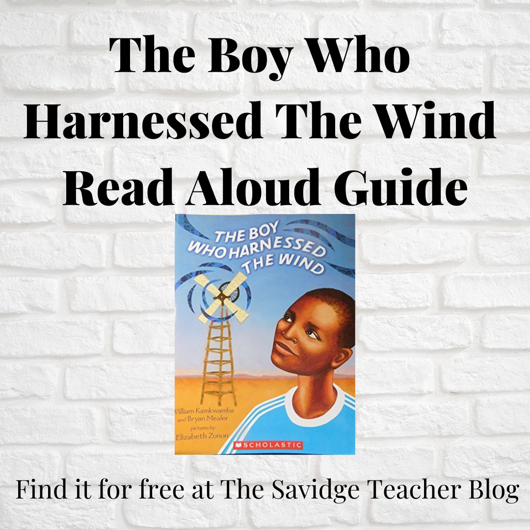The Boy Who Harnessed The Wind Lesson FREEBIE The Boy Who Harnessed The Wind Lesson FREEBIE
