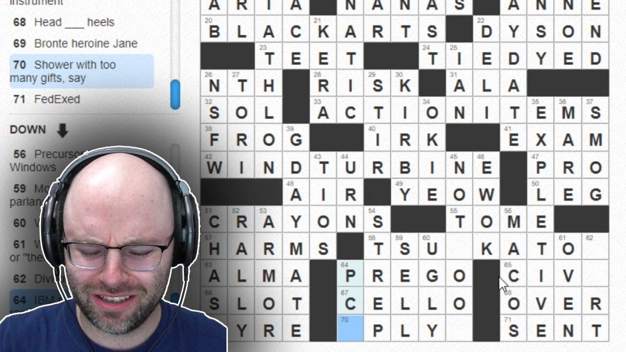 The Crossword Puzzle Actually Made Me Tap Out YouTube