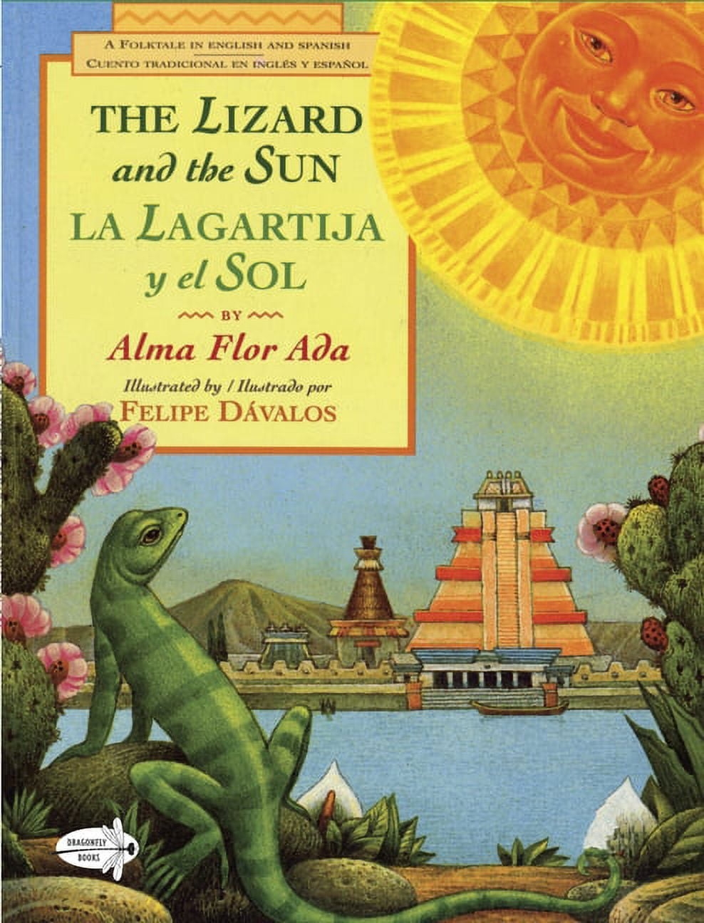 The Lizard And The Sun La Lagartija Y El Sol Paperback Walmart