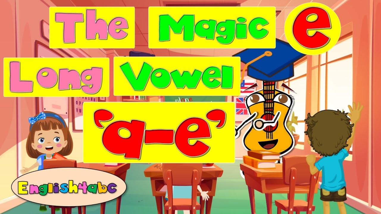 The Magic E Long Vowel A e Phonics Mix YouTube
