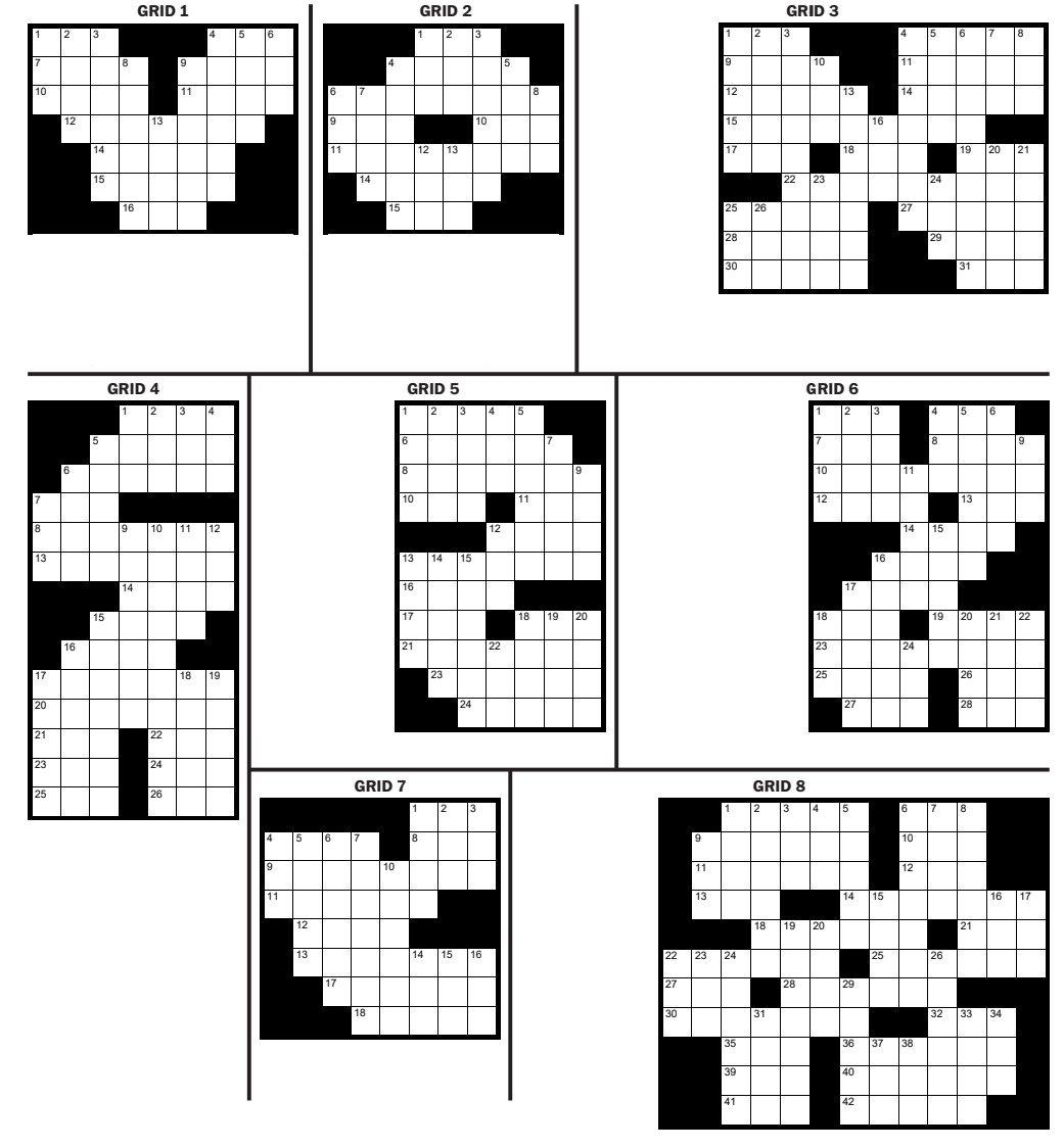 This Weekend s Washington Post Crossword Is Called Loss Of Down Instead Of One Large Puzzle You Get Eight Small Grids Oh And You Have To Find Two Meta Answers Oh And I This Weekend s Washington Post Crossword Is Called Loss Of Down Instead Of One Large Puzzle You Get Eight Small Grids Oh And You Have To Find Two Meta Answers Oh And I