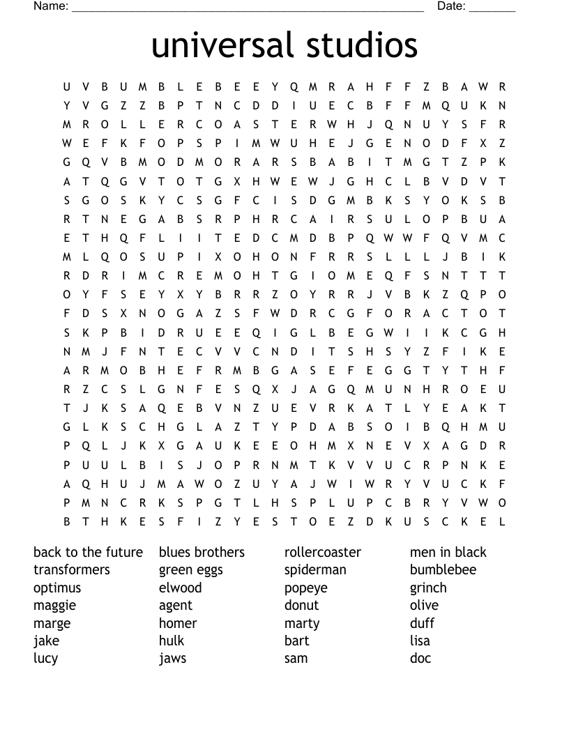 universal crossword puzzle printable