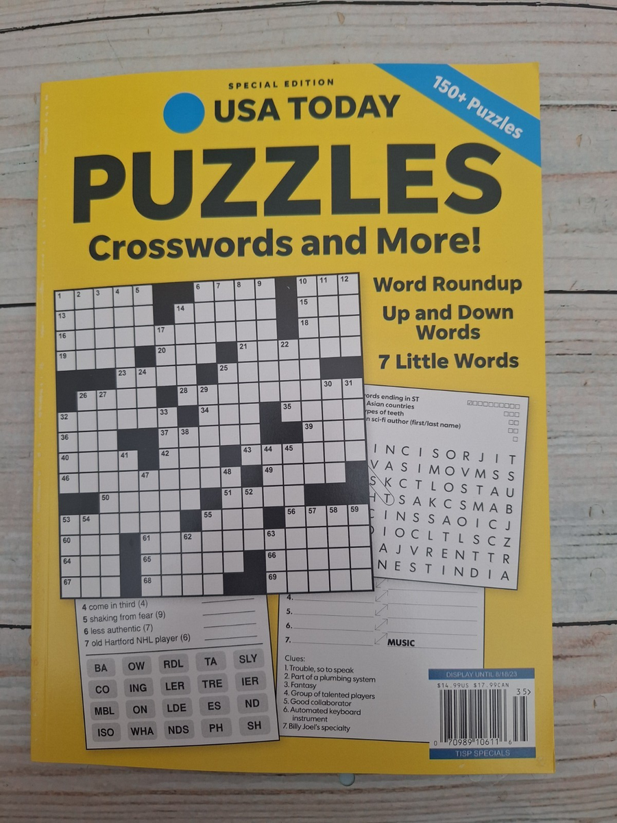 USA Today Special Edition August 2023 Crossword Puzzles Crosswords And More EBay